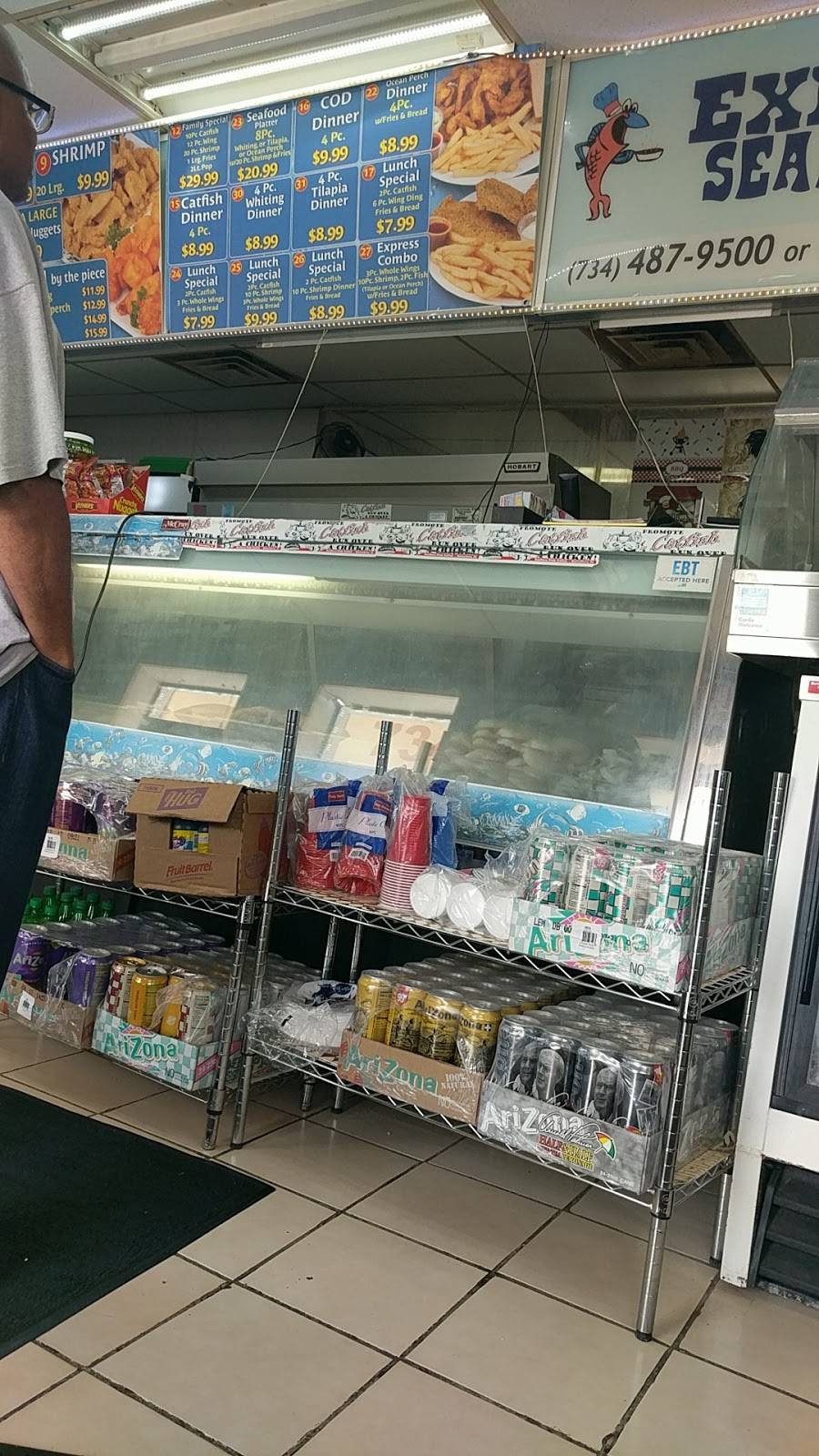 Express Fish & Chicken | meal takeaway | 3015 E Michigan Ave, Ypsilanti, MI 48198, USA | 7344871464 OR +1 734-487-1464