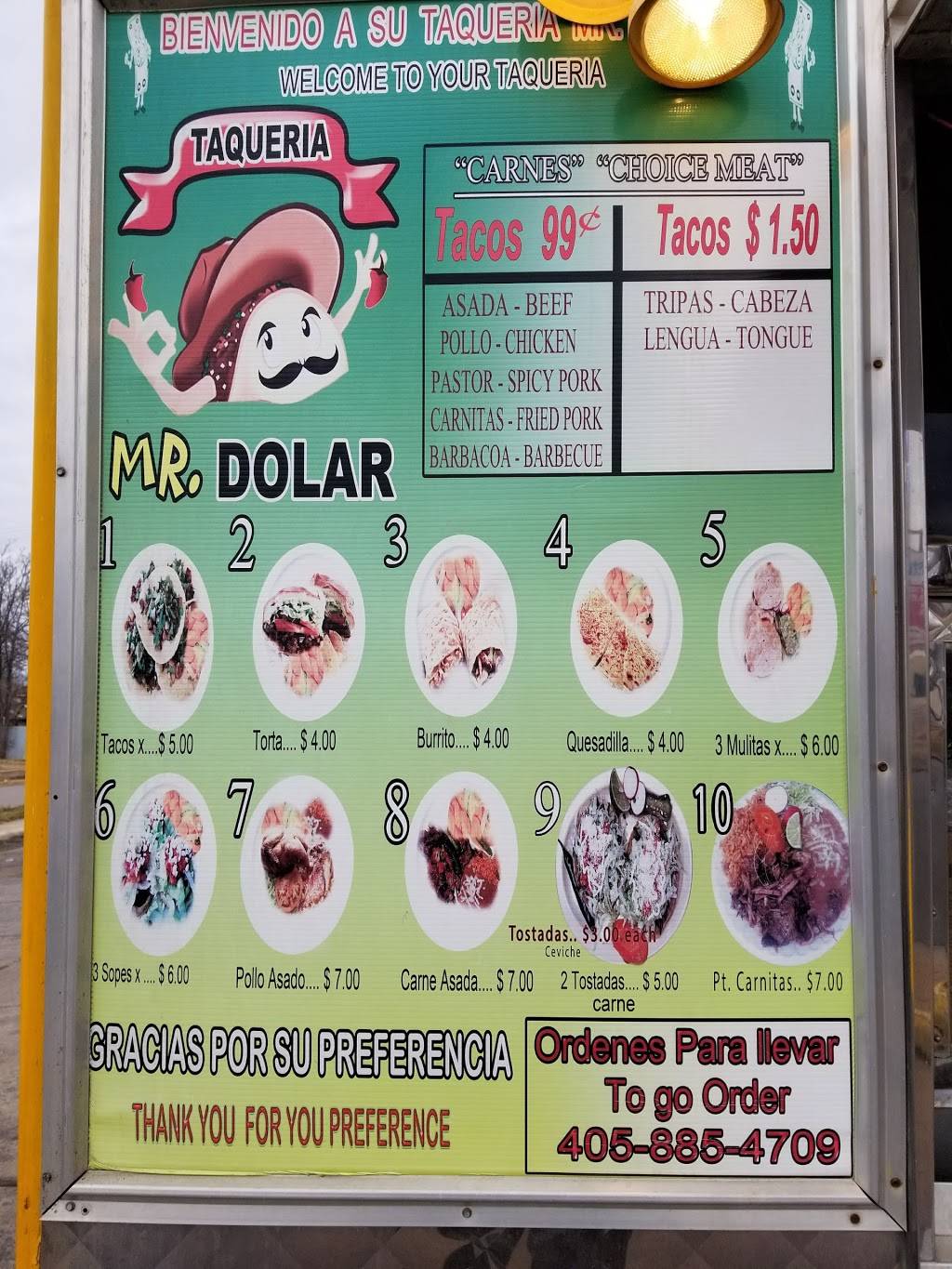 Mr. Dollar #5 | restaurant | Oklahoma City, OK 73129, USA | 4058854709 OR +1 405-885-4709