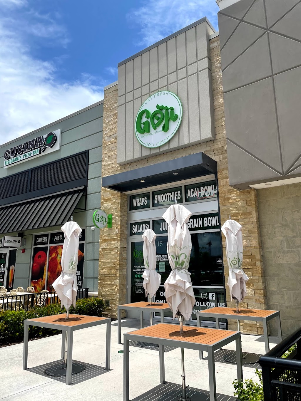 Goji Juicery and Kitchen | restaurant | 15 S Pointe Dr, Dania Beach, FL 33004, USA | 7547993395 OR +1 754-799-3395