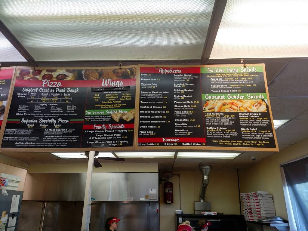 Jim & Sues Pizza | restaurant | 10480 Rte 6N, Albion, PA 16401, USA | 8147564411 OR +1 814-756-4411