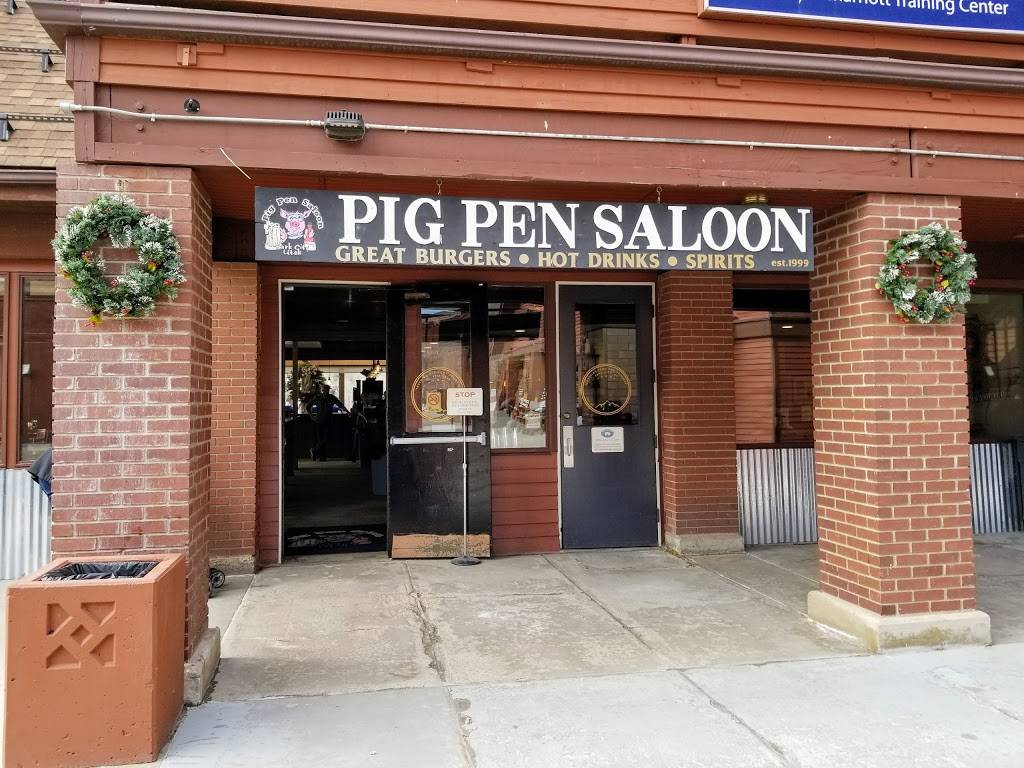 The Pig Pen Saloon | restaurant | 1415 Lowell Ave, Park City, UT 84060, USA | 4352521351 OR +1 435-252-1351