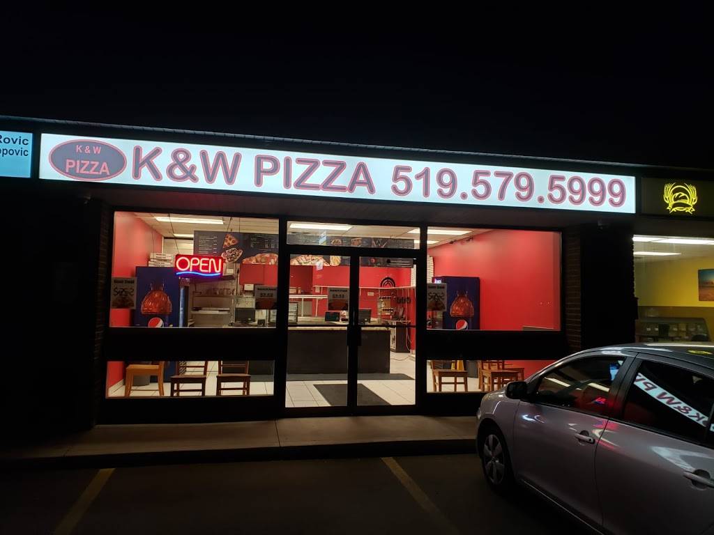 K&W Pizza | restaurant | 825 Weber St E #4, Kitchener, ON N2H 1H5, Canada | 5195795999 OR +1 519-579-5999