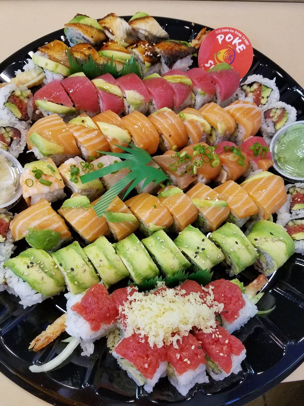 Poke Sushi | restaurant | 313 E Katella Ave, Orange, CA 92867, USA | 7146028978 OR +1 714-602-8978