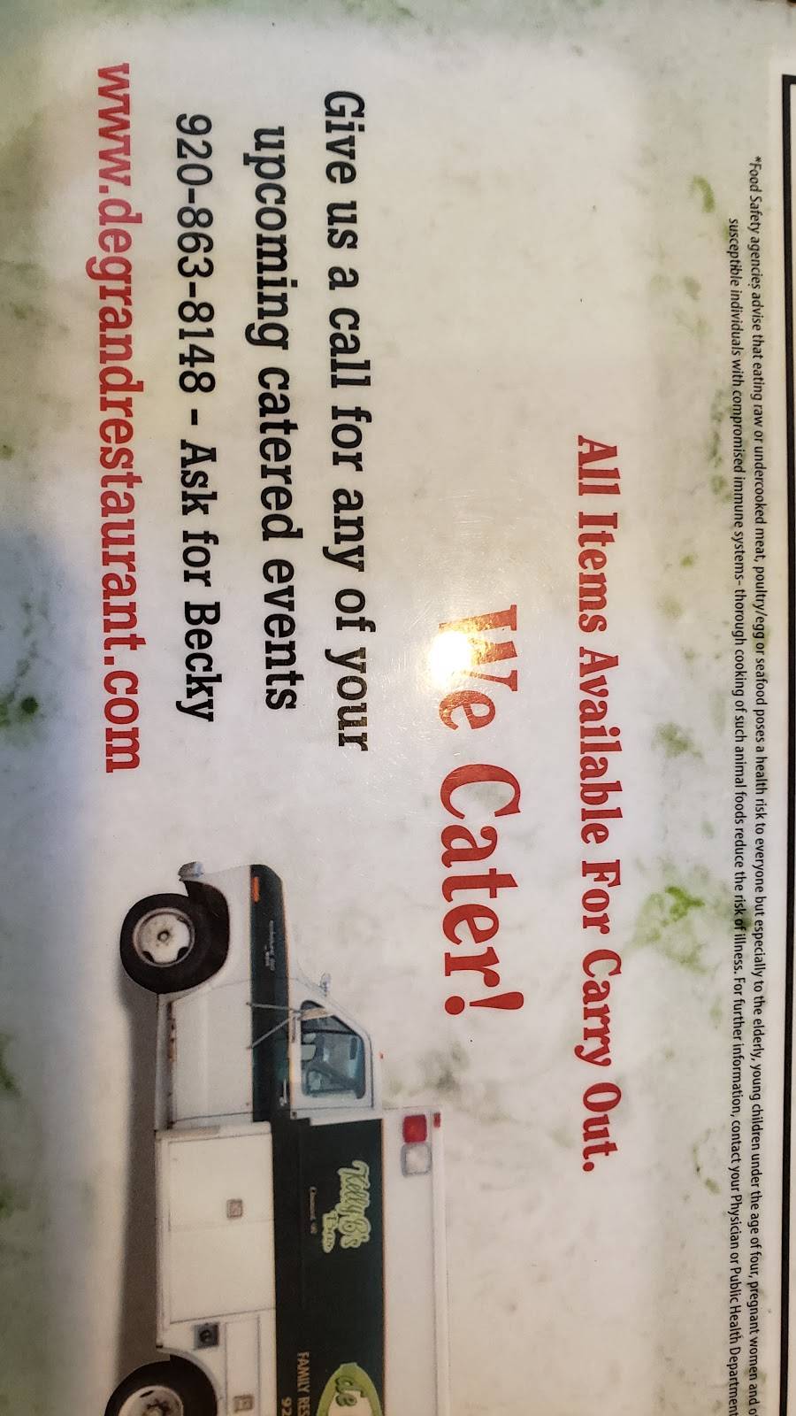 de Grand Family Restaurant | restaurant | 623 Depere Rd, Denmark, WI 54208, USA | 9208638148 OR +1 920-863-8148