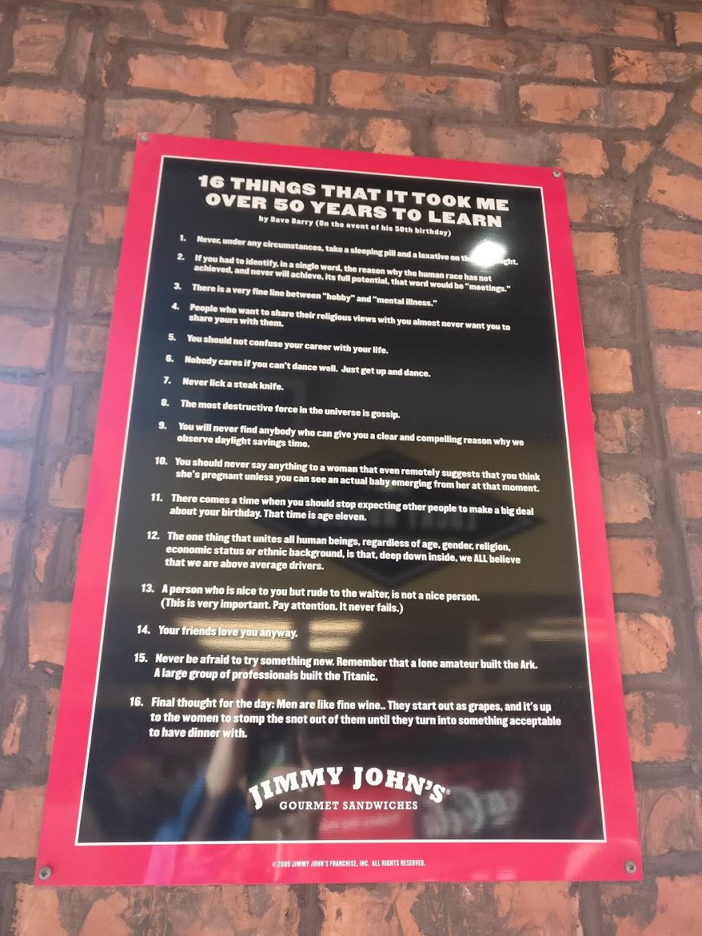 Jimmy Johns | meal delivery | 20 S. Front St First Floor, Columbus, OH 43215, USA | 6142221860 OR +1 614-222-1860