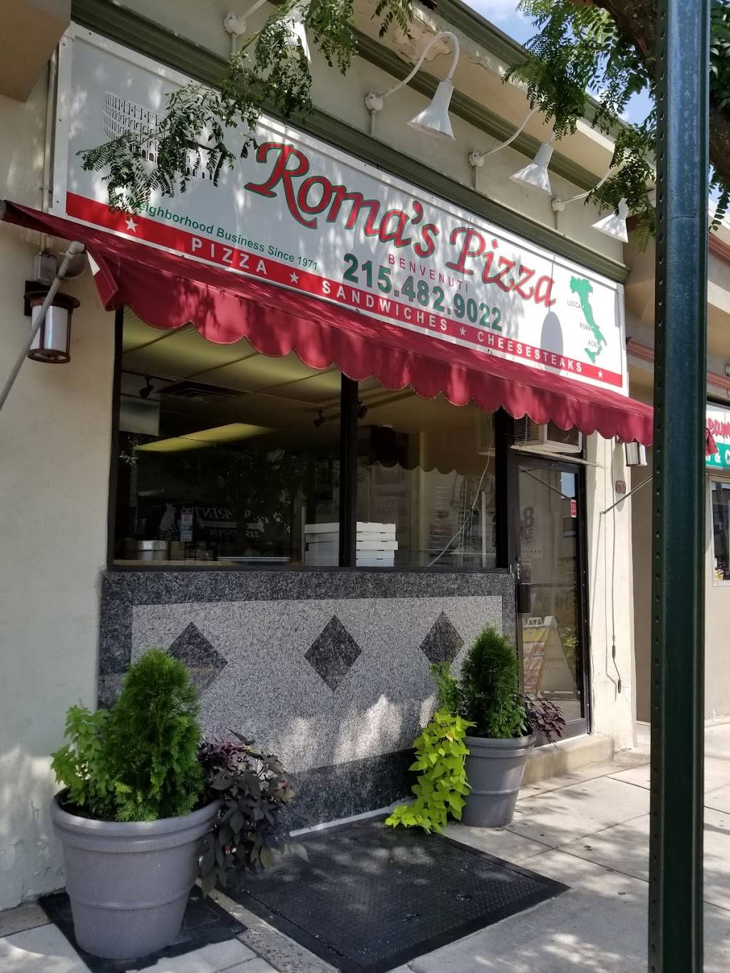 Roma Pizza | restaurant | 6129 Ridge Ave, Philadelphia, PA 19128, USA | 2154829022 OR +1 215-482-9022