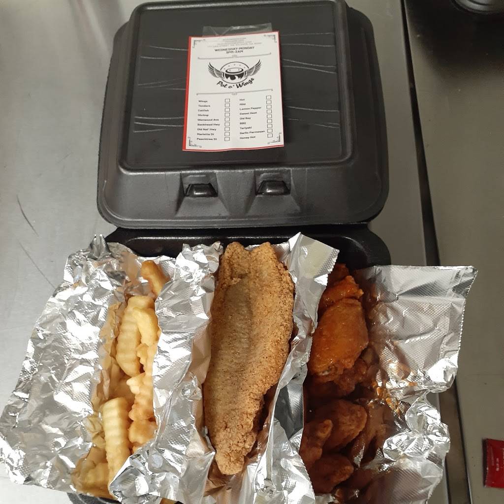 Pot O Wings | restaurant | 777 Oak St SW, Atlanta, GA 30310, USA | 4048380215 OR +1 404-838-0215