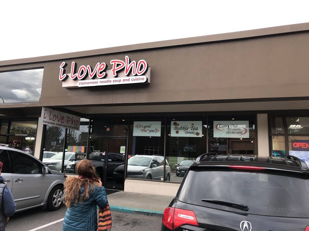 I Love Pho | restaurant | 3900 Factoria Blvd SE, Bellevue, WA 98006, USA | 4254016400 OR +1 425-401-6400
