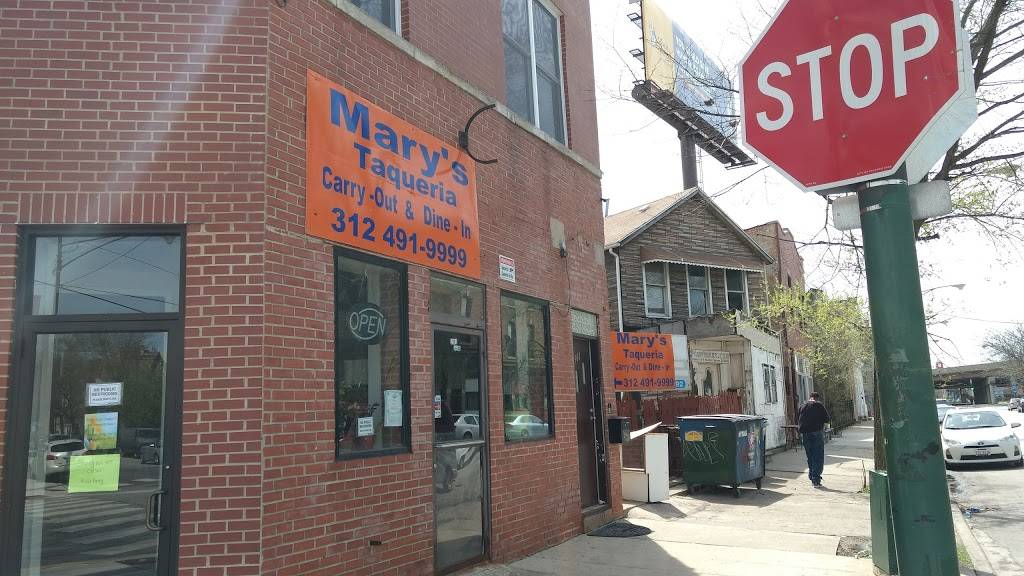 Marys Taqueria | restaurant | 1901 S Canalport Ave, Chicago, IL 60616, USA | 3124919999 OR +1 312-491-9999