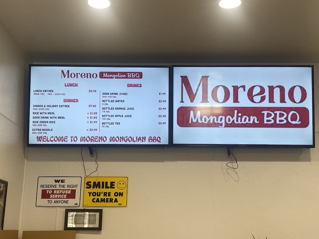Moreno Mongolian BBQ | restaurant | 14920 Perris Blvd unit 109, Moreno Valley, CA 92553, USA | 3102247876 OR +1 310-224-7876