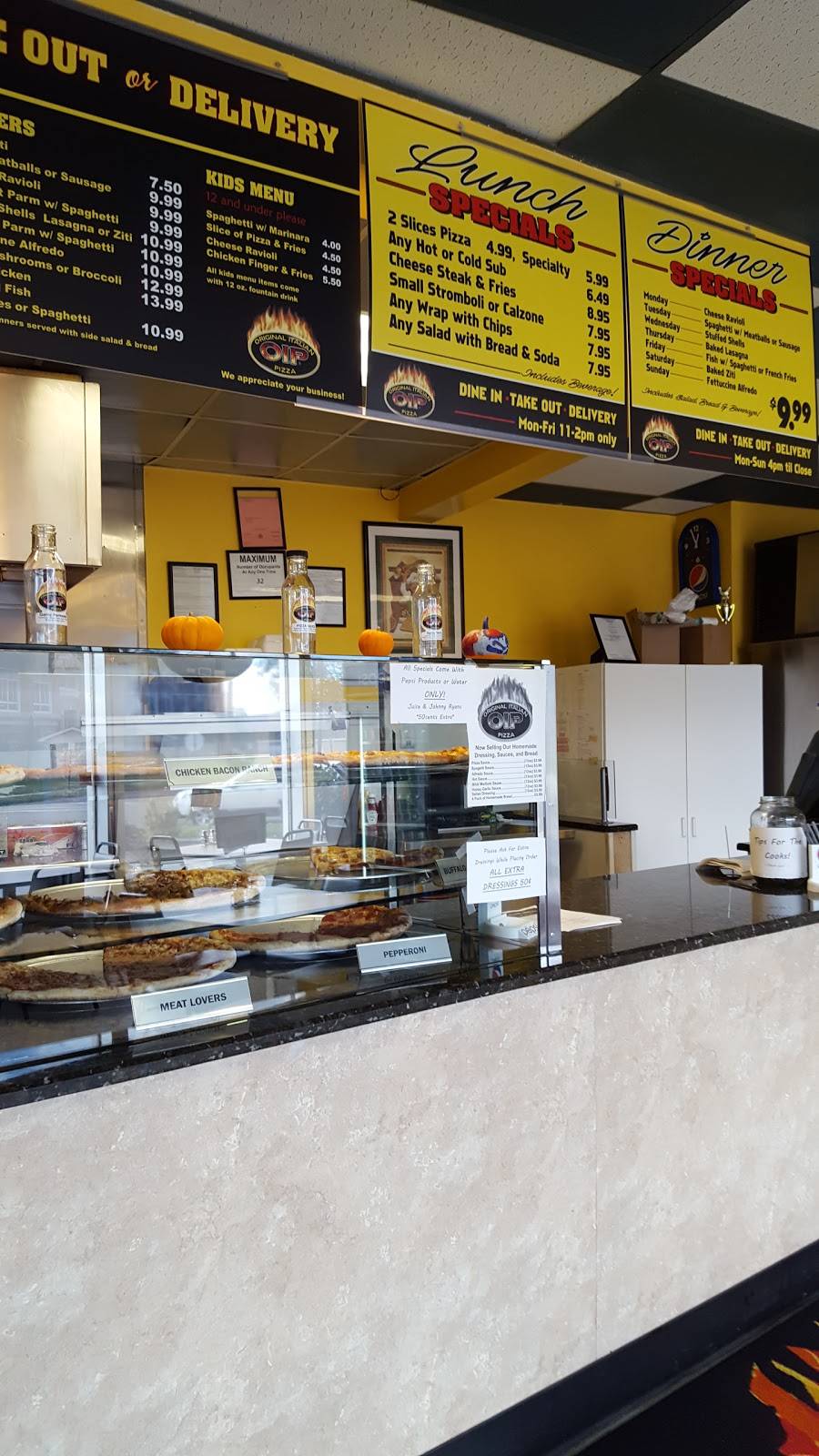 Original Italian Pizza | restaurant | 411 S Main St, Elmira, NY 14904, USA | 6077347100 OR +1 607-734-7100