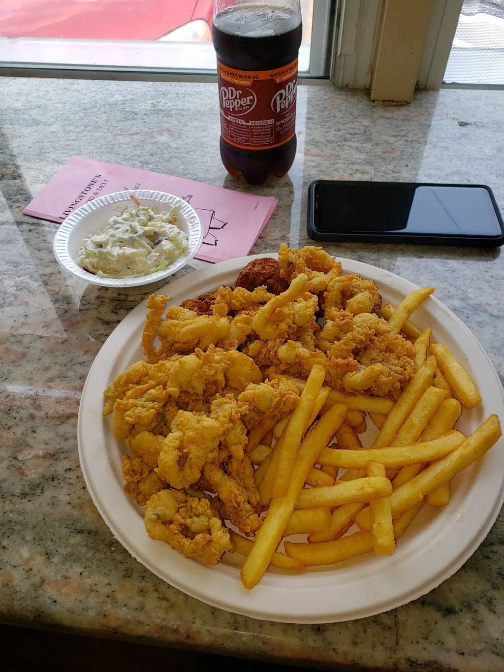 Livingstones Seafood and Deli | restaurant | 265 Boston Rd, North Billerica, MA 01862, USA | 9783621247 OR +1 978-362-1247