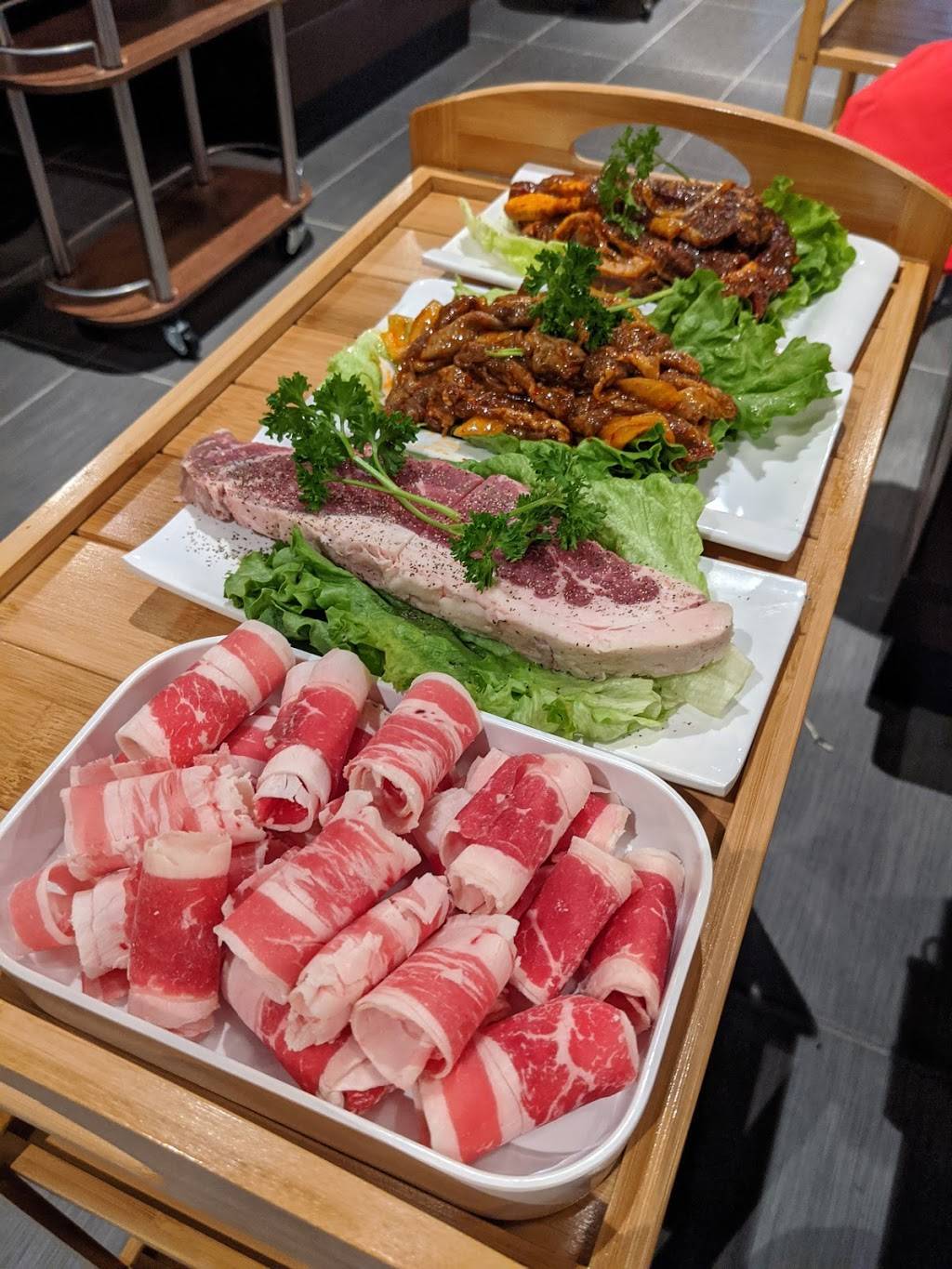 Georges Hot Pot & Korean BBQ Restauran | restaurant | 24 Bureau Dr, Gaithersburg, MD 20878, USA | 3012086868 OR +1 301-208-6868