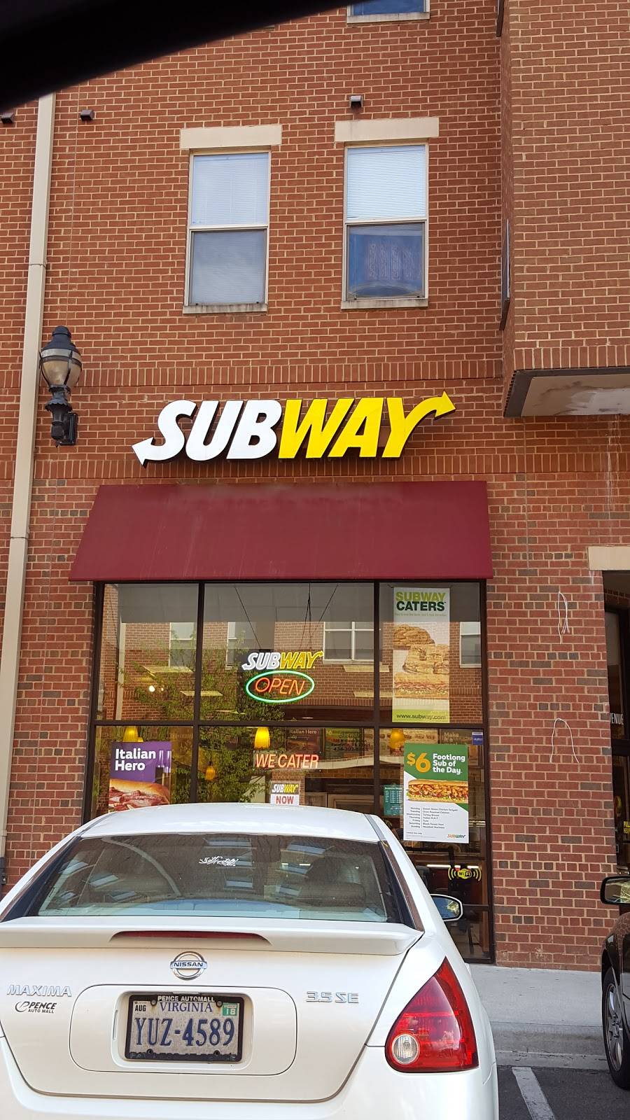 Subway | restaurant | 105 Midtown Ave, Farmville, VA 23901, USA | 4343928868 OR +1 434-392-8868