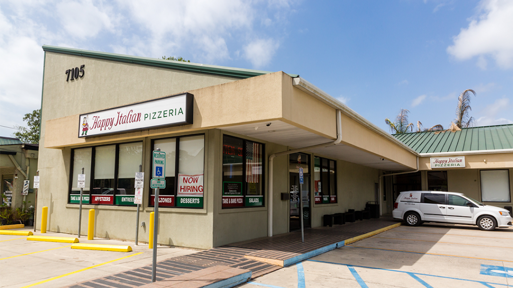 Happy Italian Pizzeria | restaurant | 7105 Jefferson Hwy, Harahan, LA 70123, USA | 5043054666 OR +1 504-305-4666