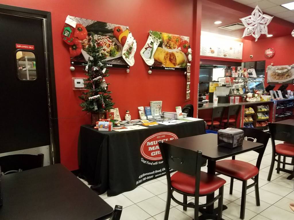 Muscle Maker Grill | restaurant | 430 Roosevelt Rd, Glen Ellyn, IL 60137, USA | 6307900000 OR +1 630-790-0000