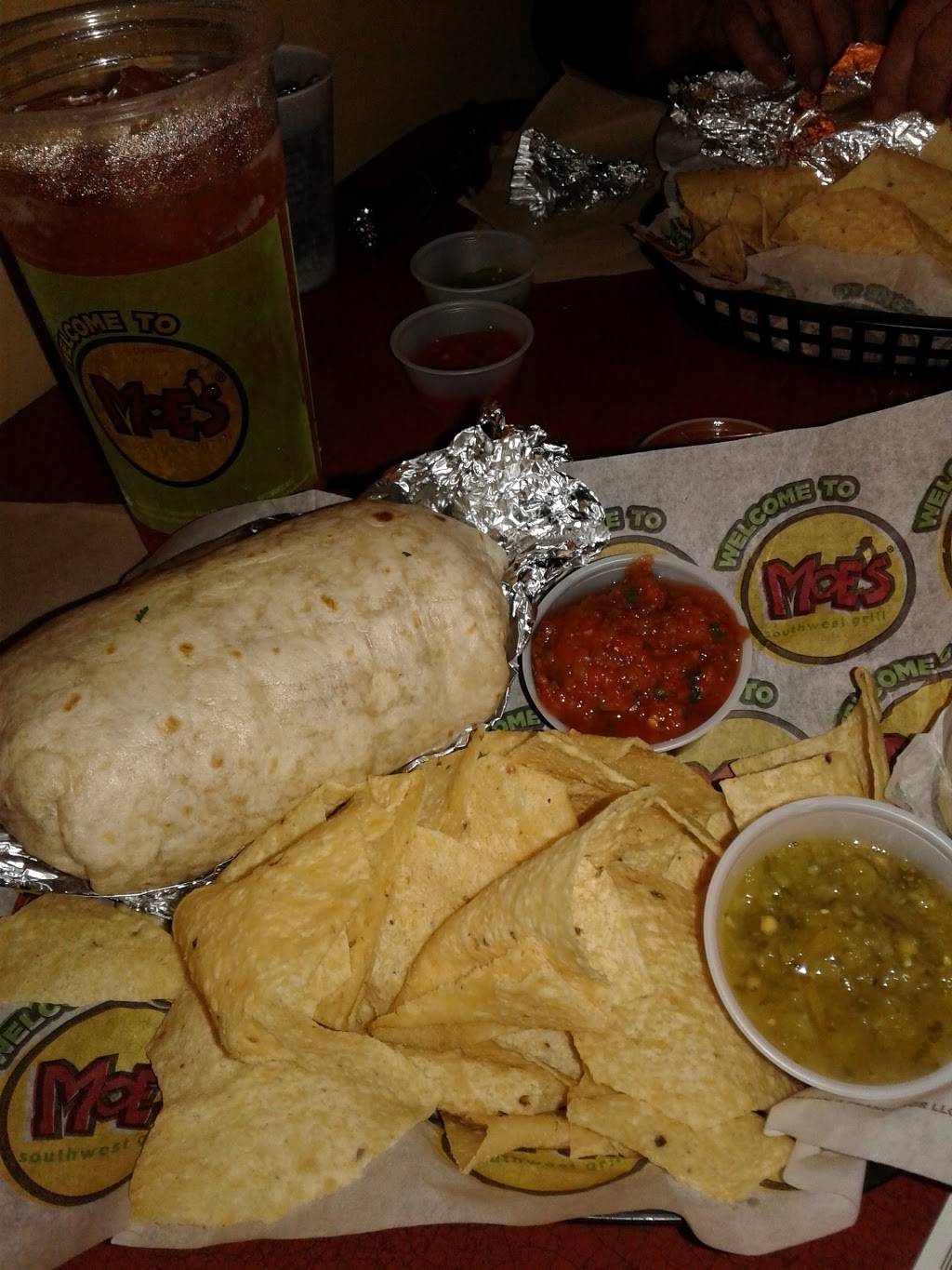 Moes Southwest Grill | restaurant | 608 Brannen St, Statesboro, GA 30458, USA | 9127643463 OR +1 912-764-3463