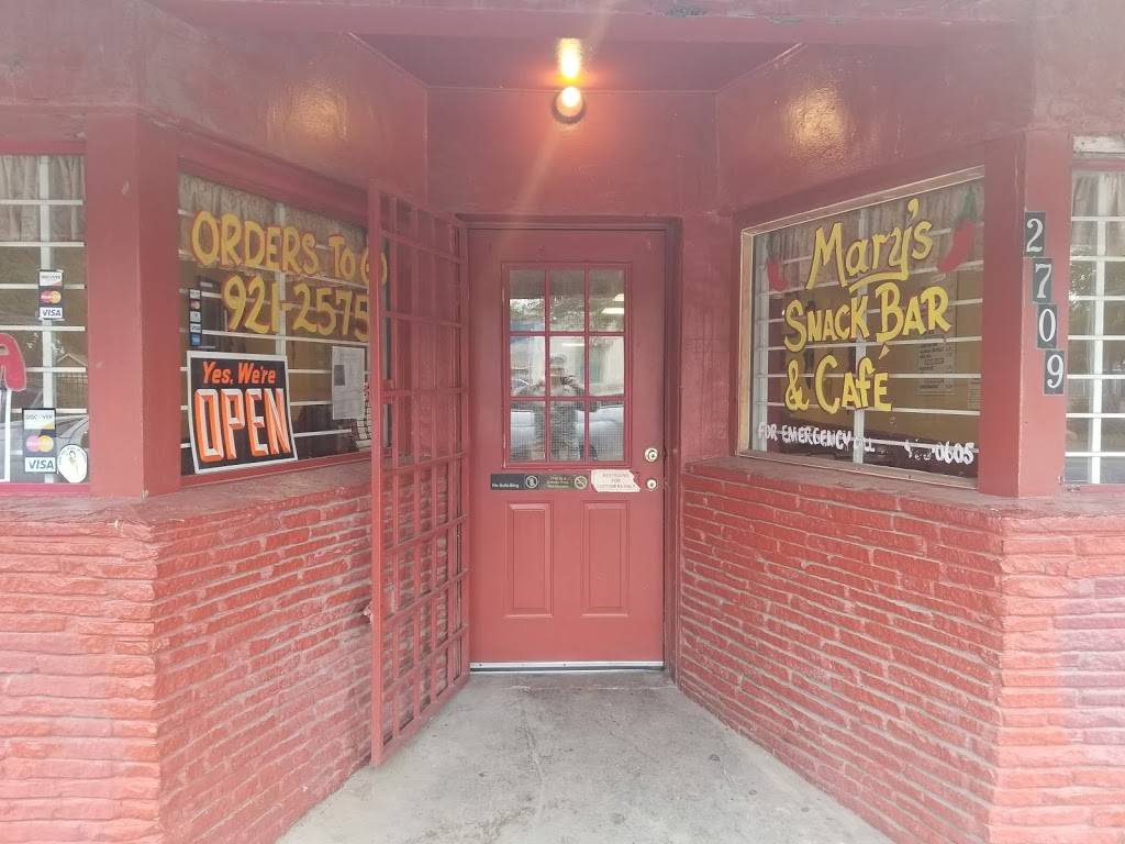 Marys Snack Bar & Cafe | restaurant | 2709 W Southcross Blvd, San Antonio, TX 78211, USA | 2109212575 OR +1 210-921-2575