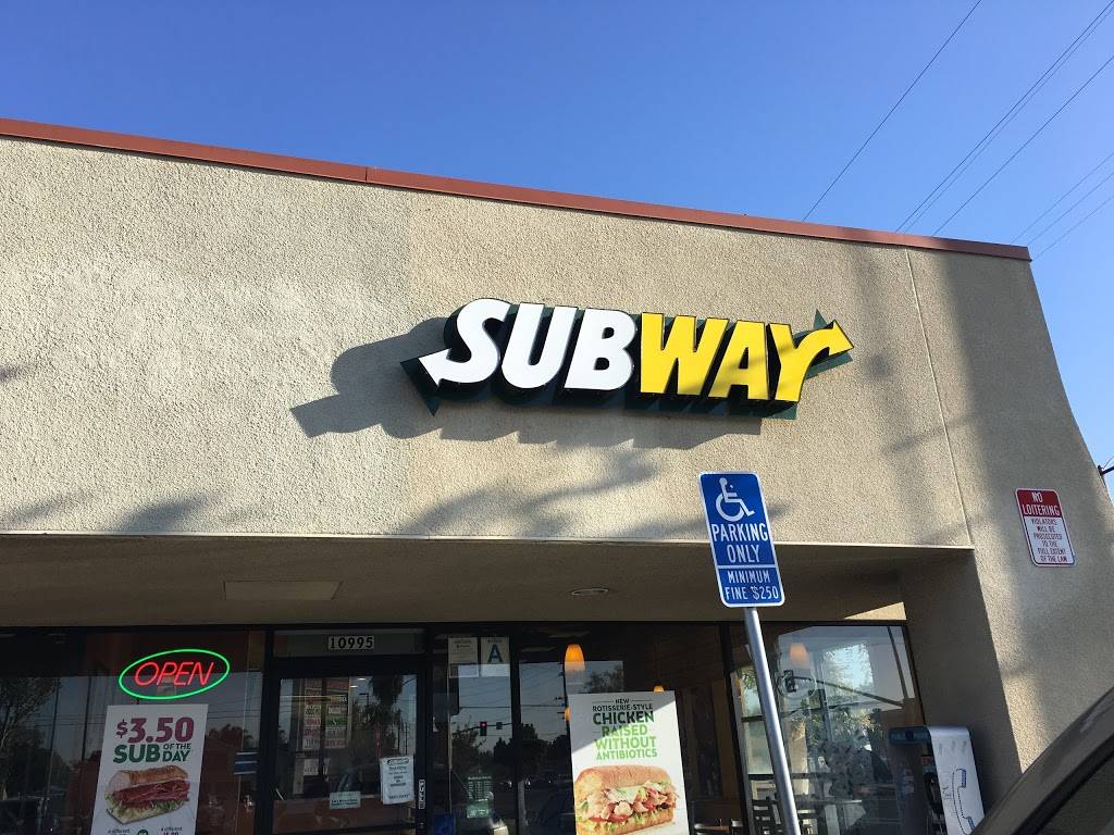 Subway Restaurants | restaurant | 10995 Rosecrans Ave, Norwalk, CA 90650, USA | 5628642525 OR +1 562-864-2525