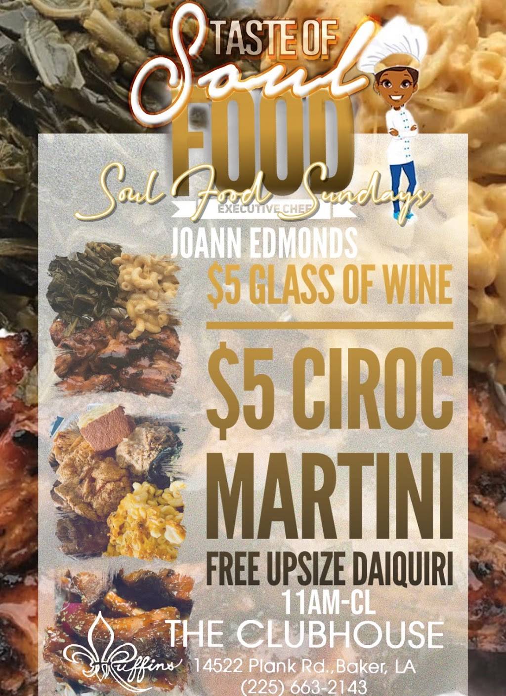 RuffinsII | restaurant | 14522 Plank Rd, Baker, LA 70714, USA | 2256632143 OR +1 225-663-2143