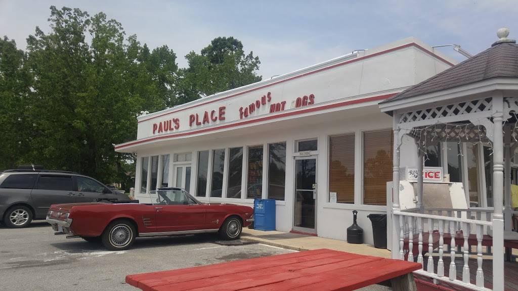 Pauls Place Famous Hotdogs | restaurant | 11725 US-117, Rocky Point, NC 28457, USA | 9106752345 OR +1 910-675-2345