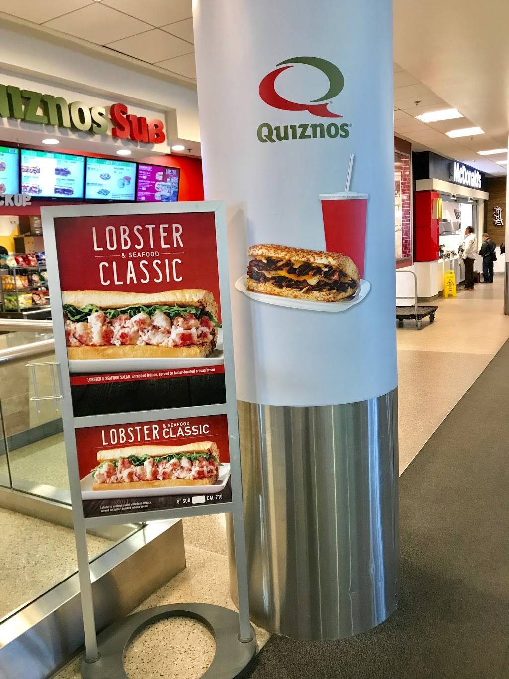 Quiznos | restaurant | 107 Fuel Farm Rd, Terminal D, Baltimore, MD 21240, USA | 4106940994 OR +1 410-694-0994