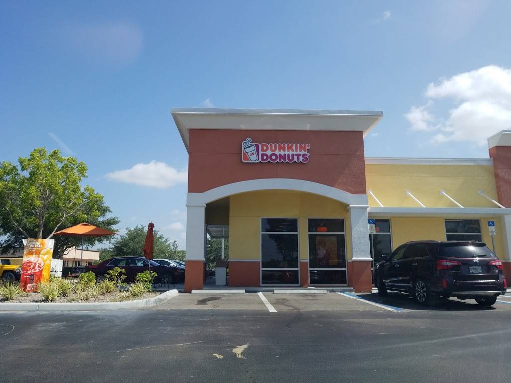 Dunkin | bakery | 8951 Daniels Pkwy Unit 101, Fort Myers, FL 33912, USA | 2393448699 OR +1 239-344-8699