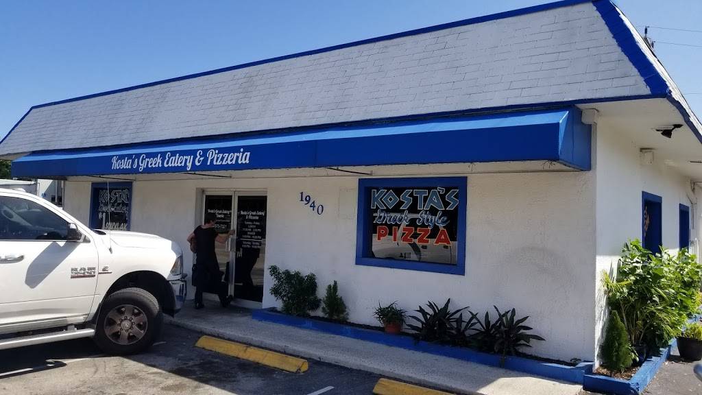 Kostas Greek Eatery & Pizza | meal delivery | 1940 NE 49th St, Pompano Beach, FL 33064, USA | 9545737321 OR +1 954-573-7321