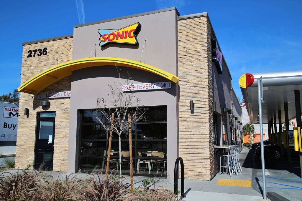 Sonic Drive-In | restaurant | 2736 Garnet Ave, San Diego, CA 92109, USA | 8582307710 OR +1 858-230-7710