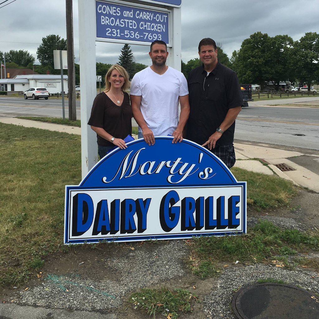 Marty’s Dairy Grille | restaurant | 509 Water St, East Jordan, MI 49727, USA | 2315367693 OR +1 231-536-7693