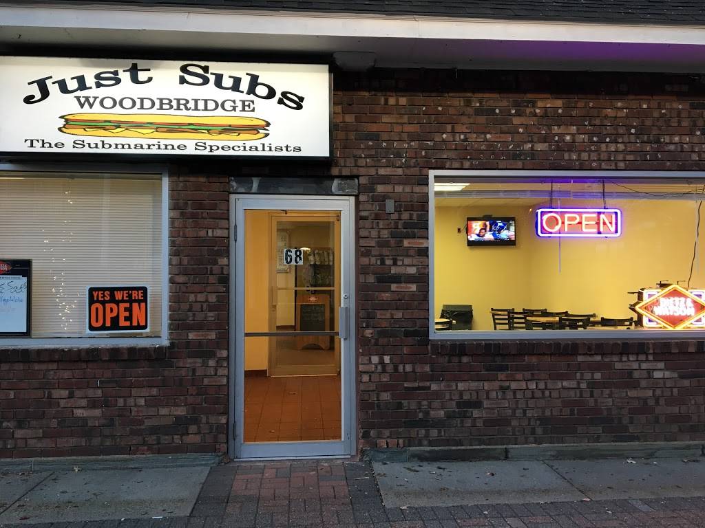 Just Subs | restaurant | 68 Main St, Woodbridge, NJ 07095, USA | 8489992241 OR +1 848-999-2241
