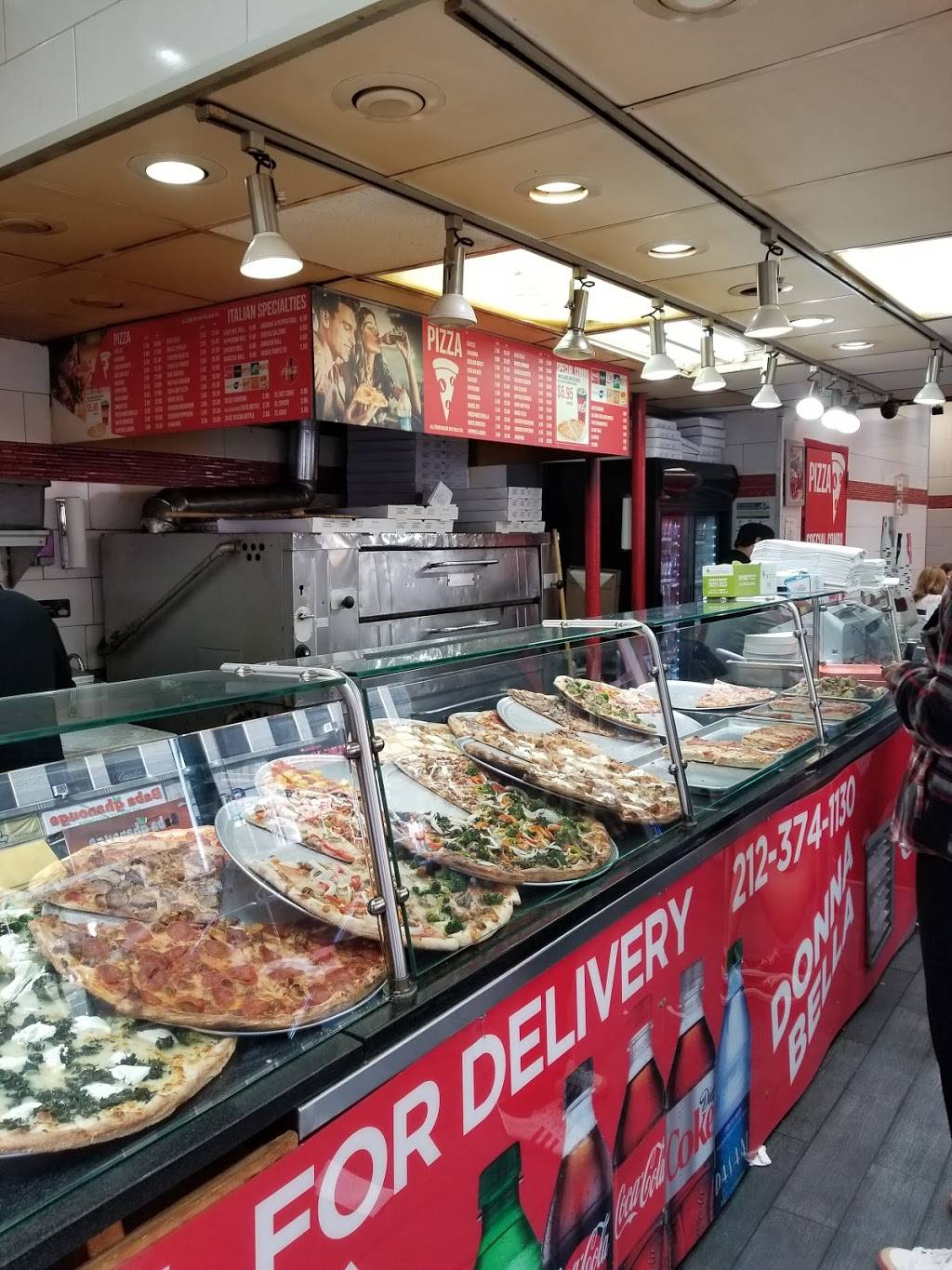 Dona Bella Pizza | restaurant | 154 Church St, New York, NY 10007, USA | 2123741130 OR +1 212-374-1130