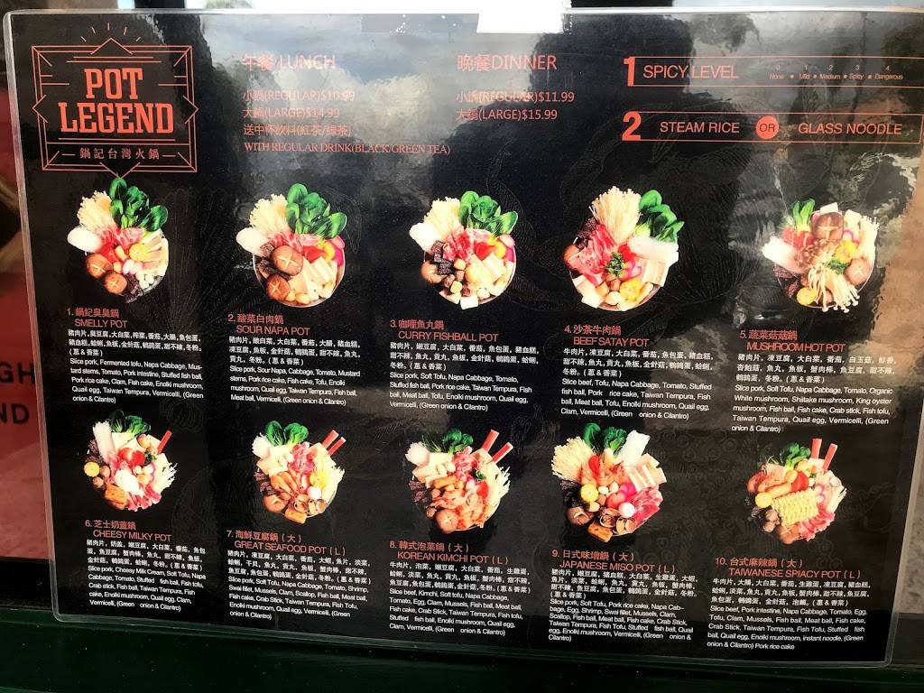 Pot Legend | restaurant | 9319 Foothill Blvd, Rancho Cucamonga, CA 91730, USA | 9099878883 OR +1 909-987-8883