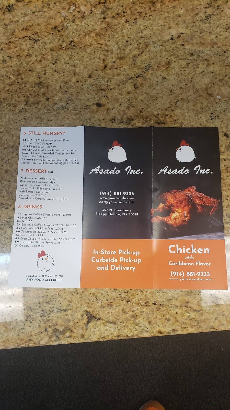 Asado Inc. | restaurant | 357 N Broadway, Sleepy Hollow, NY 10591, USA | 9148819333 OR +1 914-881-9333