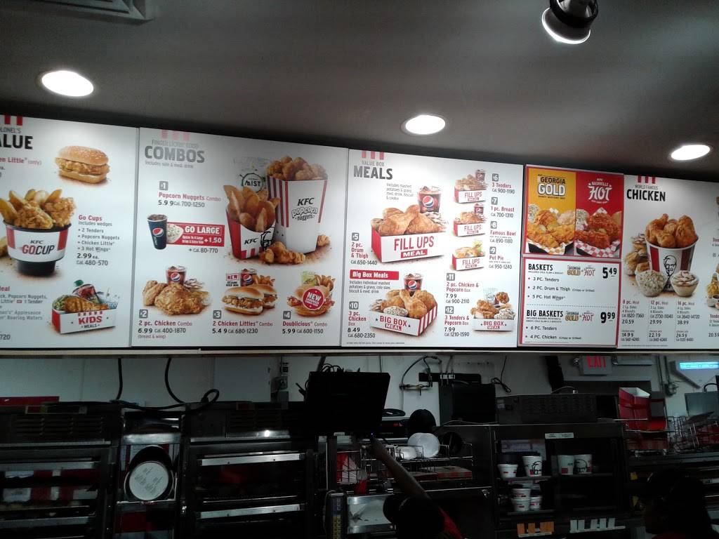 KFC | restaurant | 249 Park Ave, Newark, NJ 07107, USA | 9734812612 OR +1 973-481-2612