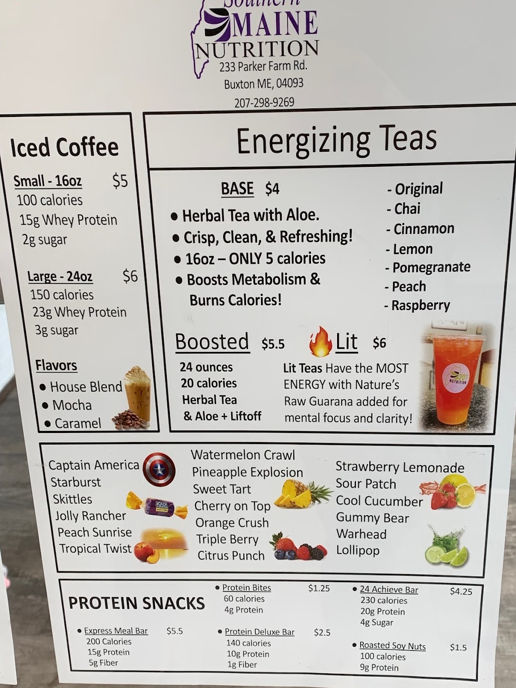 Southern Maine Nutrition | restaurant | 233 Parker Farm Rd, Buxton, ME 04093, USA | 2072989269 OR +1 207-298-9269