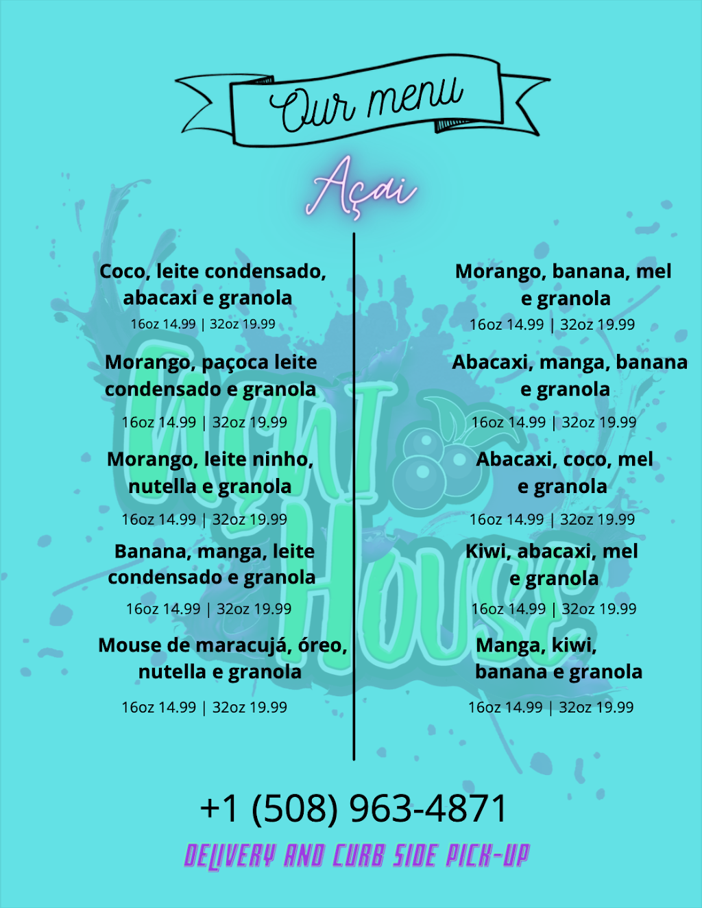 Açai House | restaurant | 780 Main St, Worcester, MA 01610, USA | 5089634871 OR +1 508-963-4871