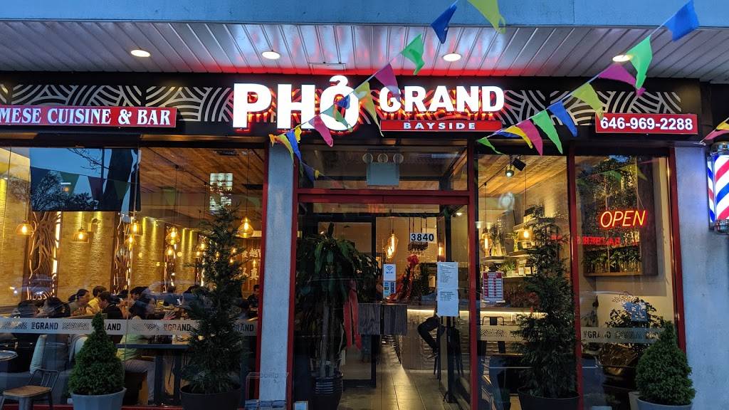 Pho Grand Bayside | restaurant | 38-40 Bell Blvd, Queens, NY 11361, USA | 6469692288 OR +1 646-969-2288