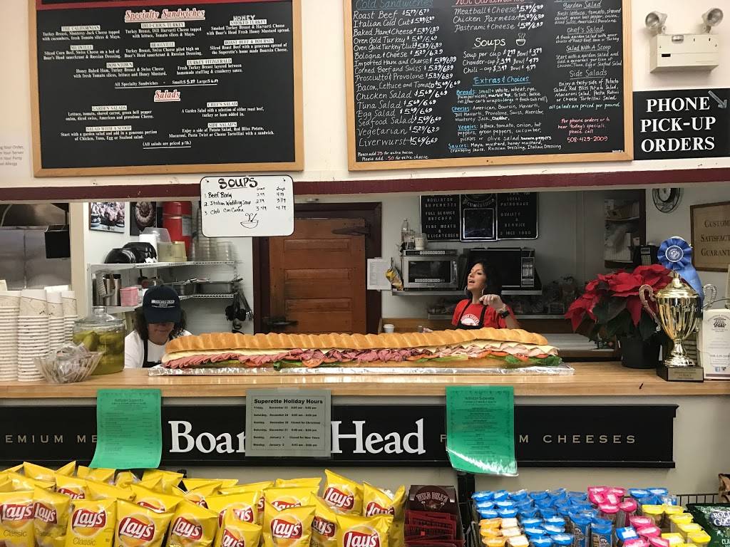 Holliston Superette | restaurant | 777 Washington St, Holliston, MA 01746, USA | 5084292009 OR +1 508-429-2009