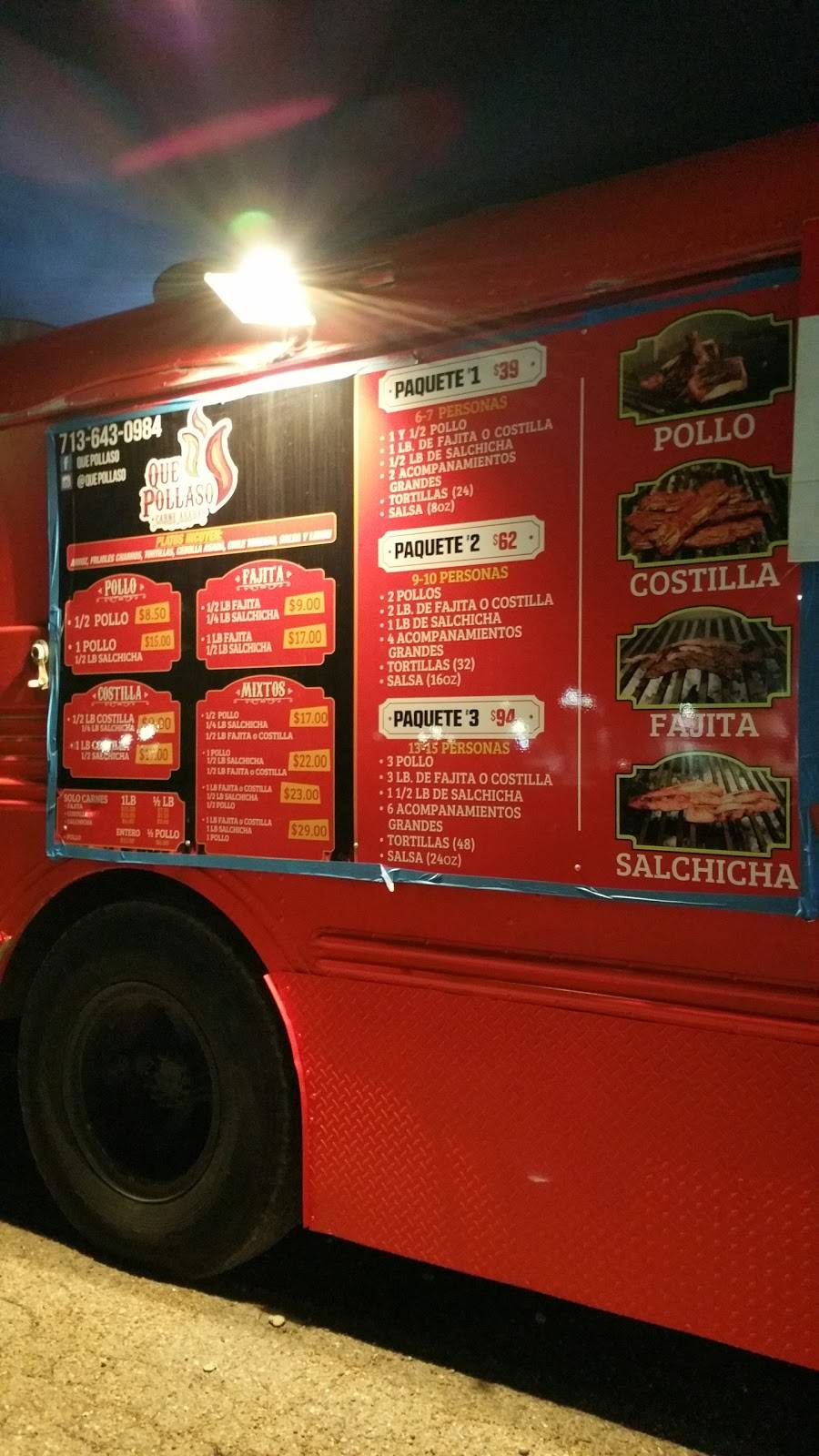 ¡Que Pollaso! | restaurant | 3927 Telephone Rd, Houston, TX 77023, USA | 7136430984 OR +1 713-643-0984