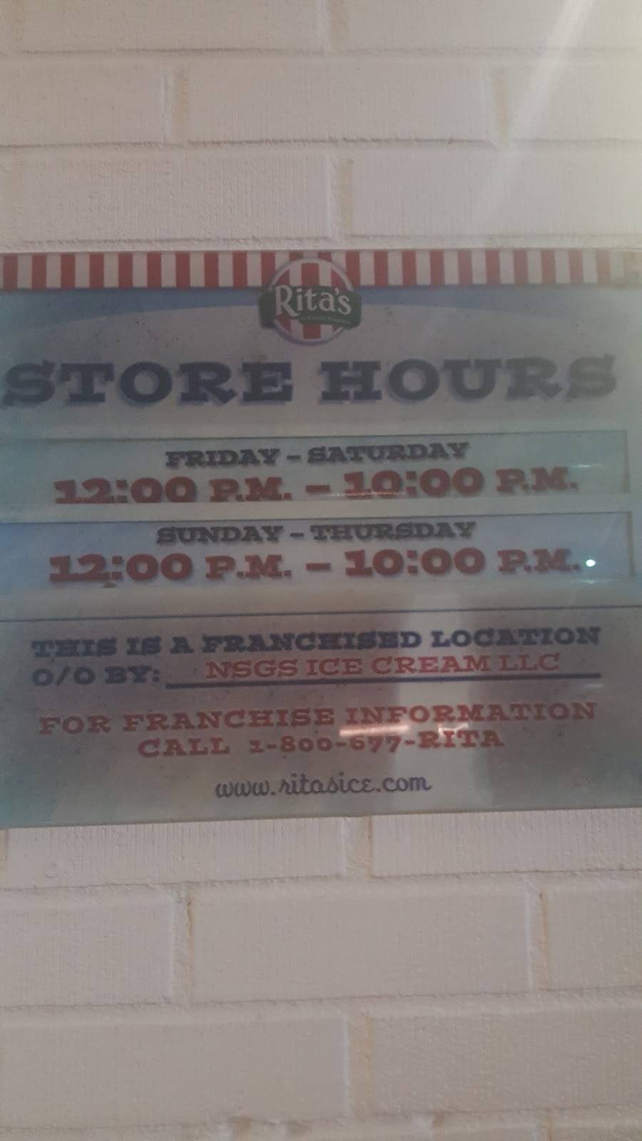 Ritas Italian Ice & Frozen Custard | restaurant | 4747 Westfield Ave, Pennsauken Township, NJ 08110, USA | 8563170116 OR +1 856-317-0116
