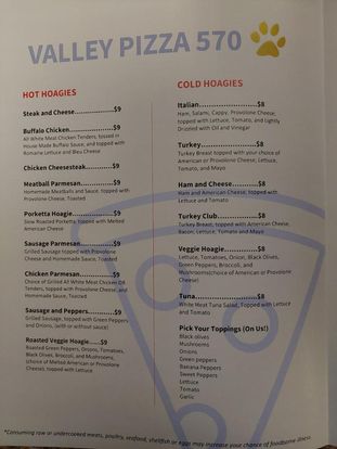 Valley Pizza 570 | restaurant | 1132 Main St, Peckville, PA 18452, USA | 5704834457 OR +1 570-483-4457