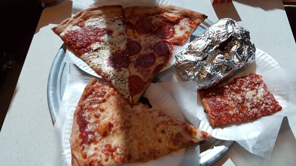 J & V Pizzeria | restaurant | 6322 18th Ave, Brooklyn, NY 11204, USA | 7183310689 OR +1 718-331-0689