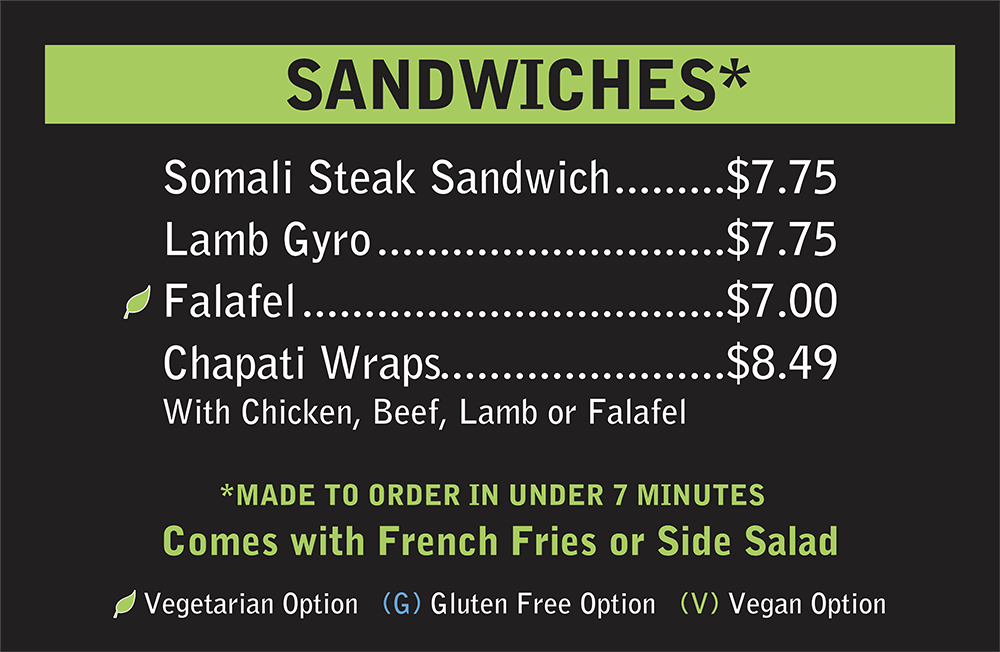 Afro Deli & Grill: Express | restaurant | 55 5th St E, St Paul, MN 55101, USA | 6515286459 OR +1 651-528-6459