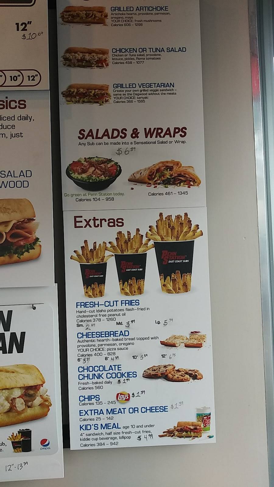 Penn Station East Coast Subs | meal takeaway | 3463 Nameoki Rd, Granite City, IL 62040, USA | 6187097878 OR +1 618-709-7878