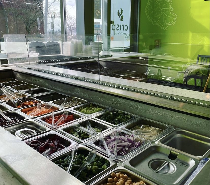 Crisp Greens | restaurant | 1916 Pacific Ave, Tacoma, WA 98402, USA | 2533271308 OR +1 253-327-1308