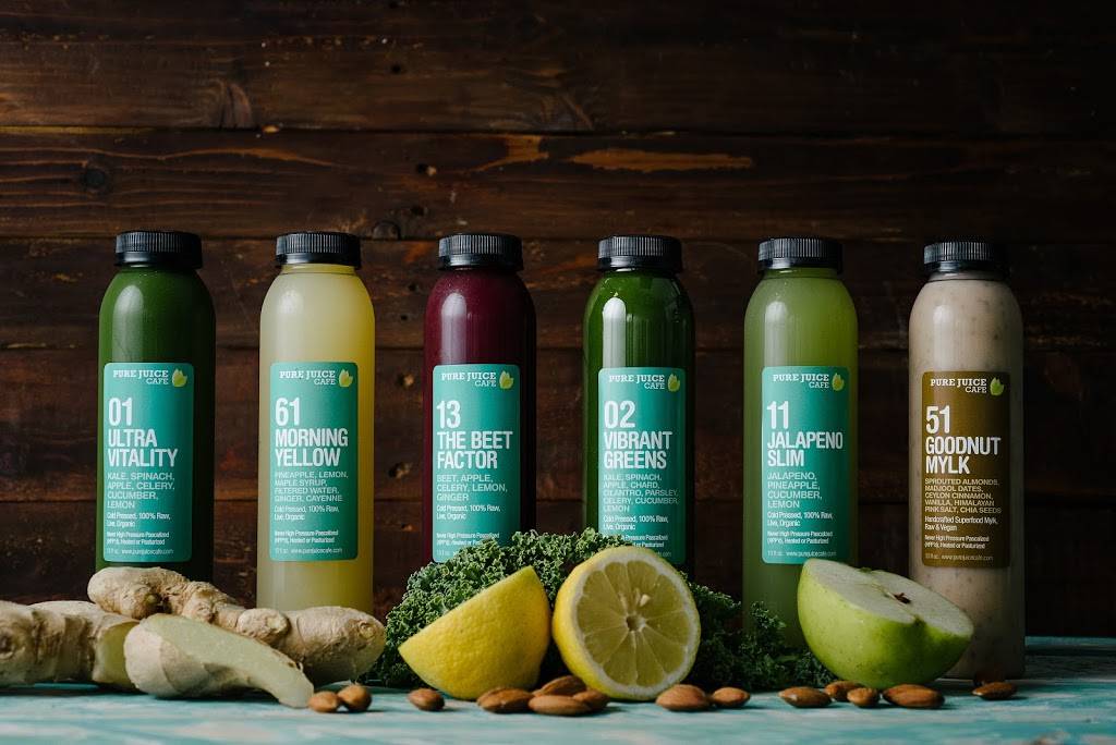 Pure Juice Cafe | restaurant | 24 S Evergreen Ave, Arlington Heights, IL 60005, USA | 8478730942 OR +1 847-873-0942