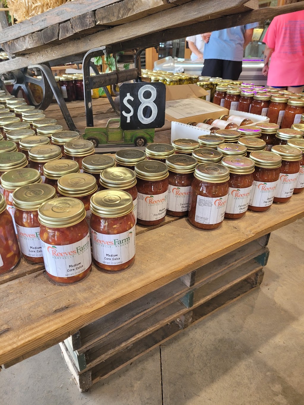 Reeves Peach Farm | restaurant | 436 AL-36, Hartselle, AL 35640, USA | 2565029760 OR +1 256-502-9760