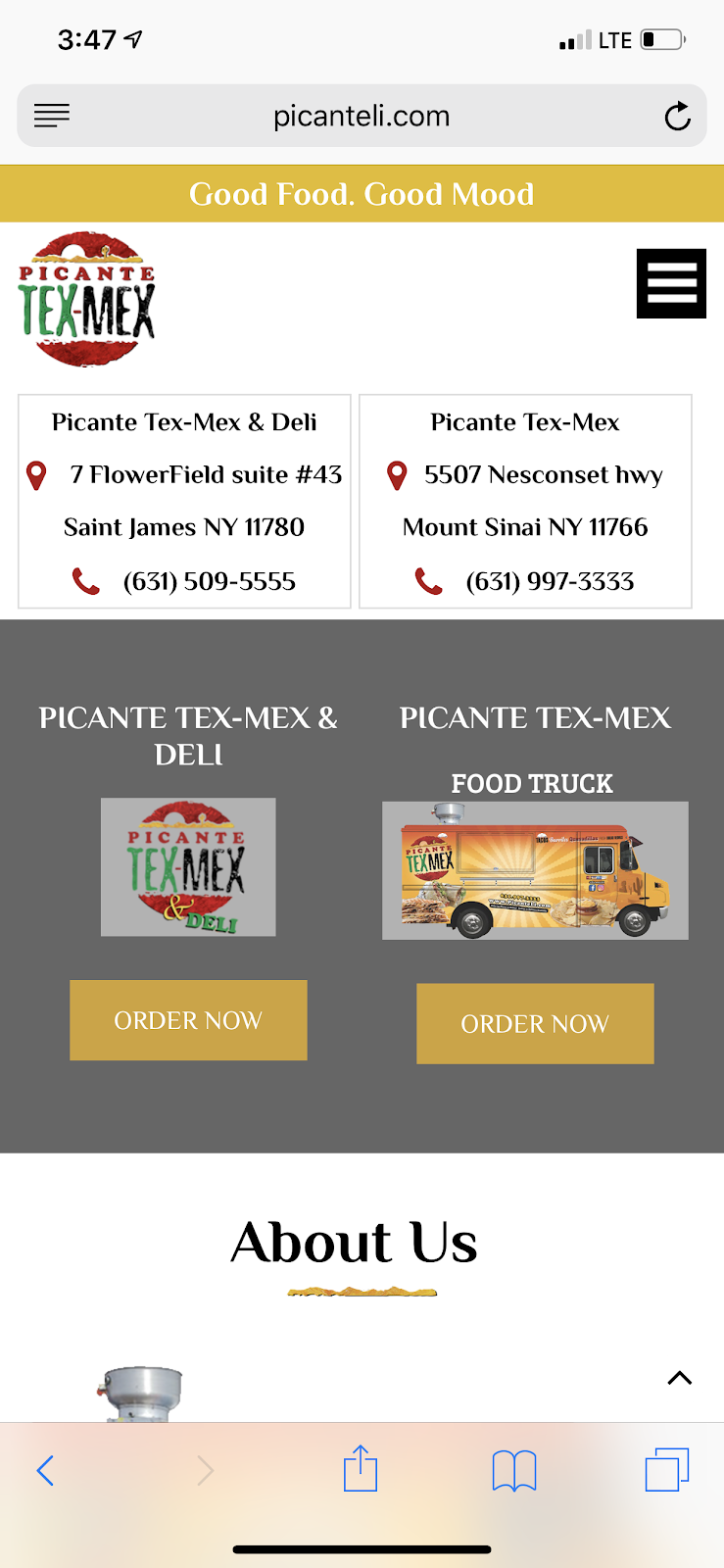 Picante Tex Mex & Deli | restaurant | 7 Flowerfield Unit 43, St James, NY 11780, USA | 6315095555 OR +1 631-509-5555