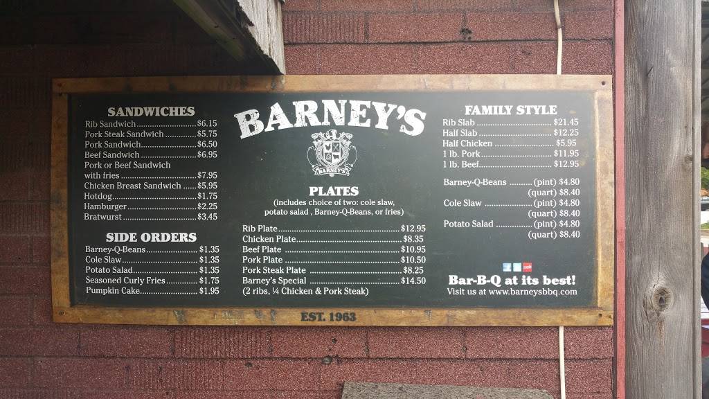 Barneys Bar BQ | restaurant | 16011 Manchester Rd, Ellisville, MO 63011, USA | 6362272300 OR +1 636-227-2300